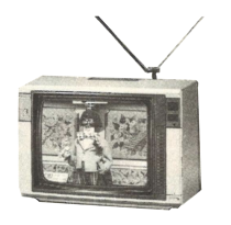 Magazine cutout of a tv.